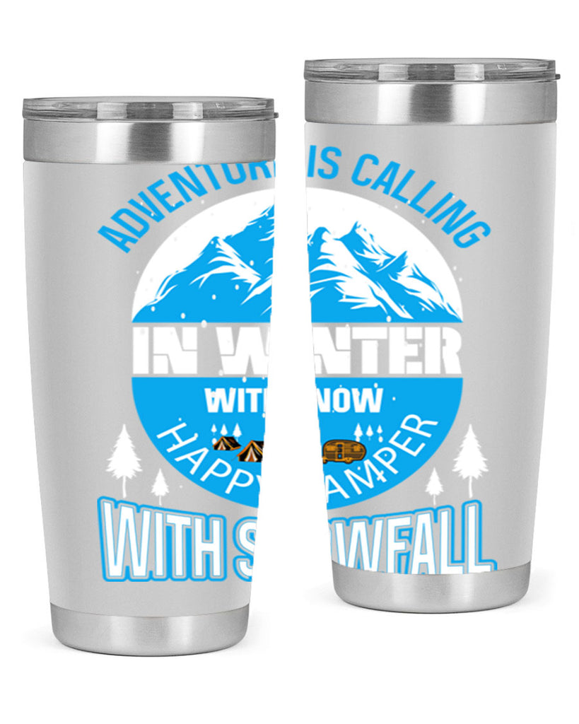 Camping Winter 39#- winter- Tumbler