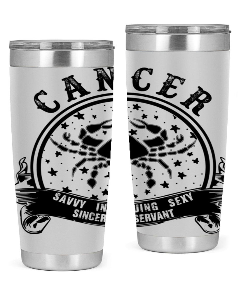 Cancer 13#- zodiac- Tumbler