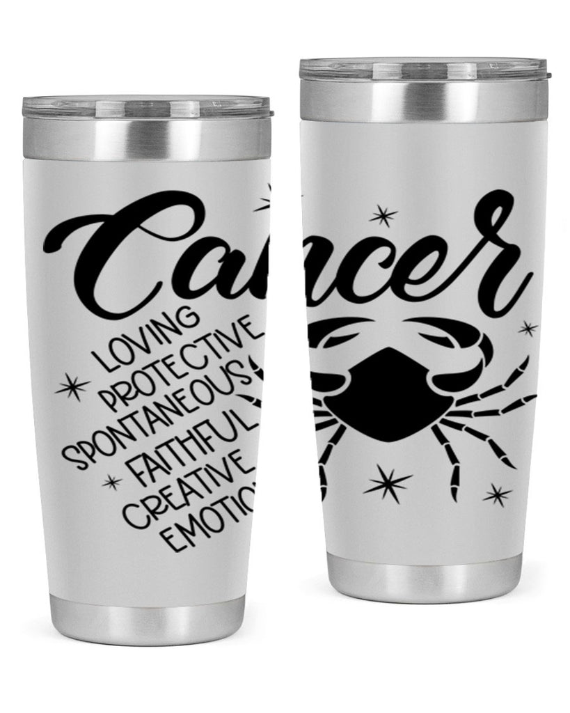 Cancer 151#- zodiac- Tumbler