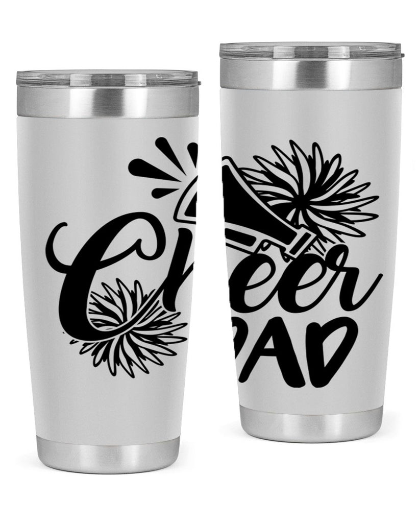 Cheer dad 1391#- cheer- Tumbler