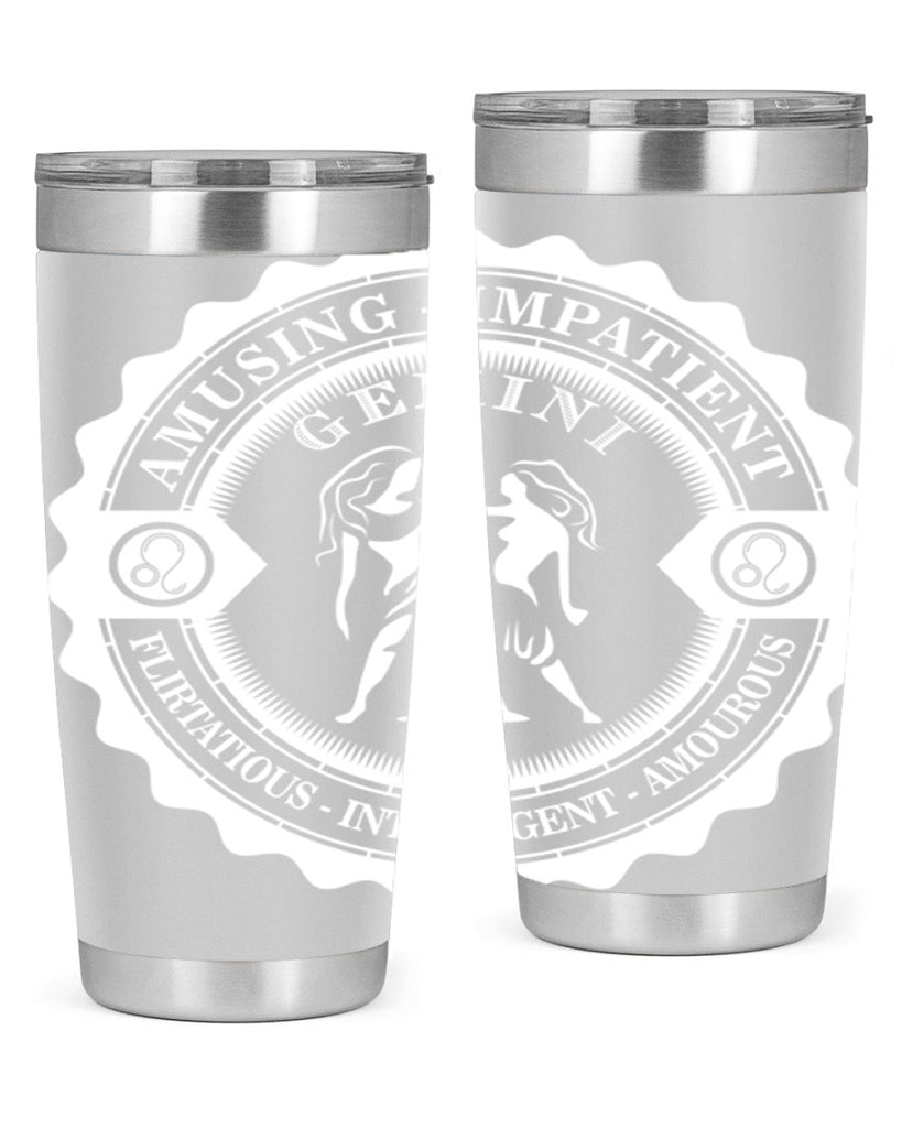 Gemini 12#- zodiac- Tumbler
