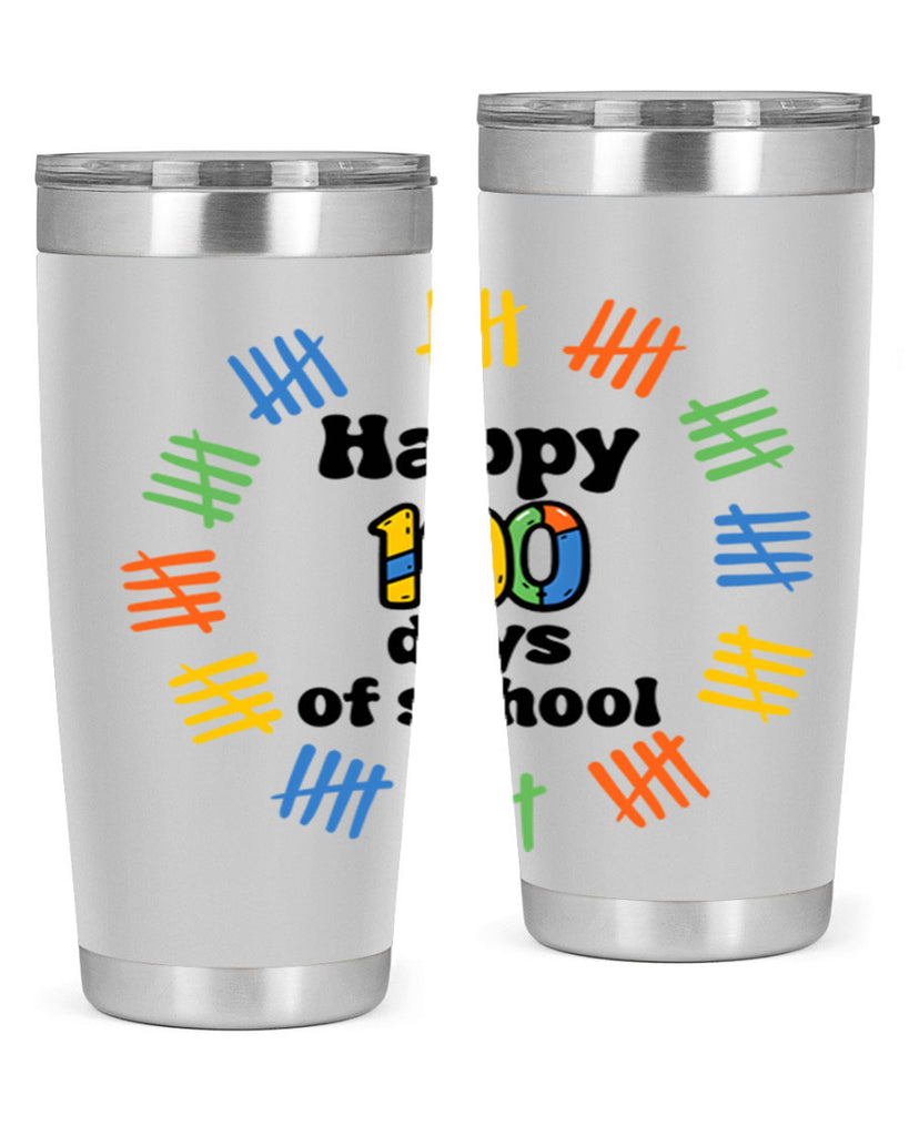 Happy 100 Days of School 51#- 100 days of school- Tumbler