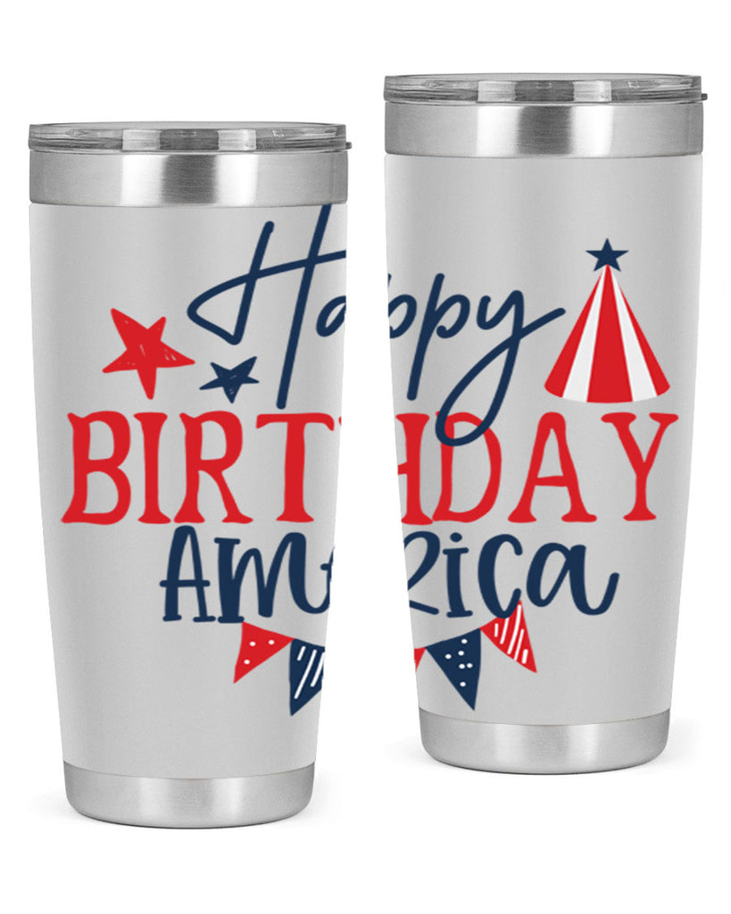 Happy Birthday america Style 30#- Fourt Of July- Tumbler