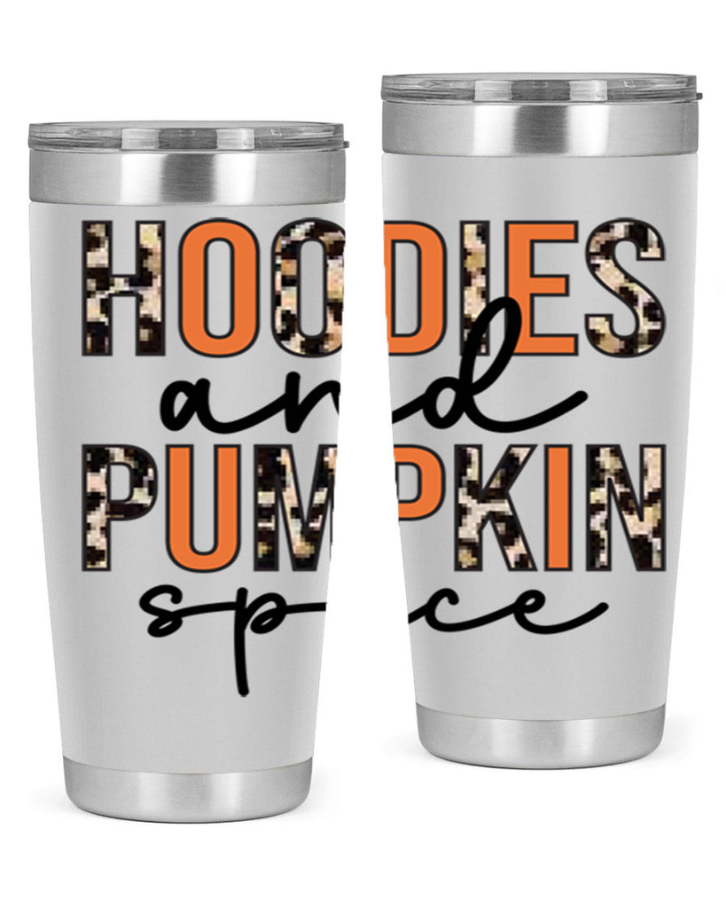 Hoodies and pumpkin spice 317#- fall- Tumbler