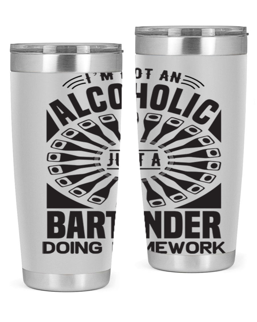 Im not an Style 18#- bartender- tumbler