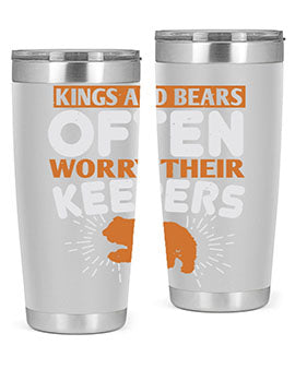 Kings and Bears often worry their Keepers 66#- Bears- Tumbler