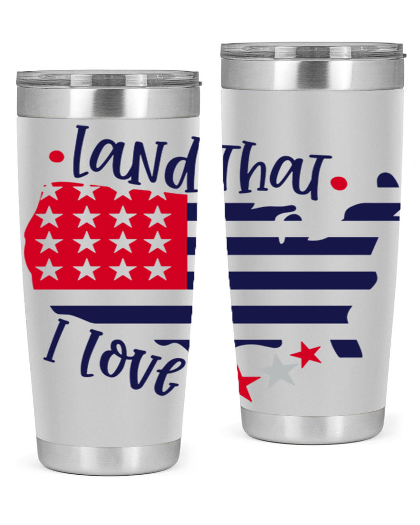 Land That I Love Style 158#- Fourt Of July- Tumbler