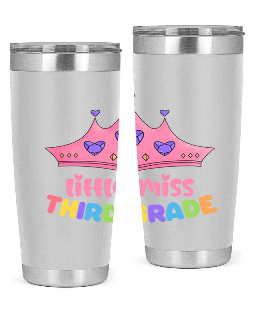 Little Miss 3rd Grade 16#- 3rd grade- Tumbler