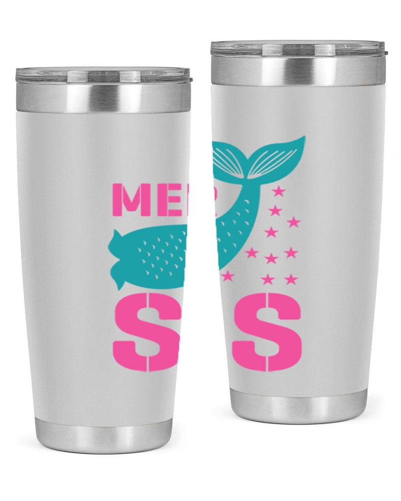 Mer Sis 345#- mermaid- Tumbler
