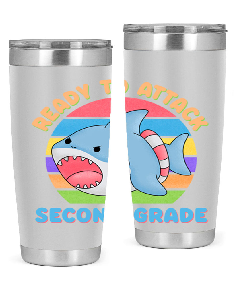 Ready to Attack 2nd Grade 19#- second grade- Tumbler