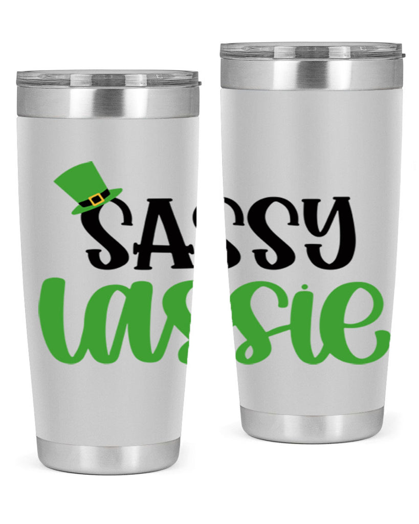 Sassy Iassie Style 34#- St Patricks Day- Tumbler