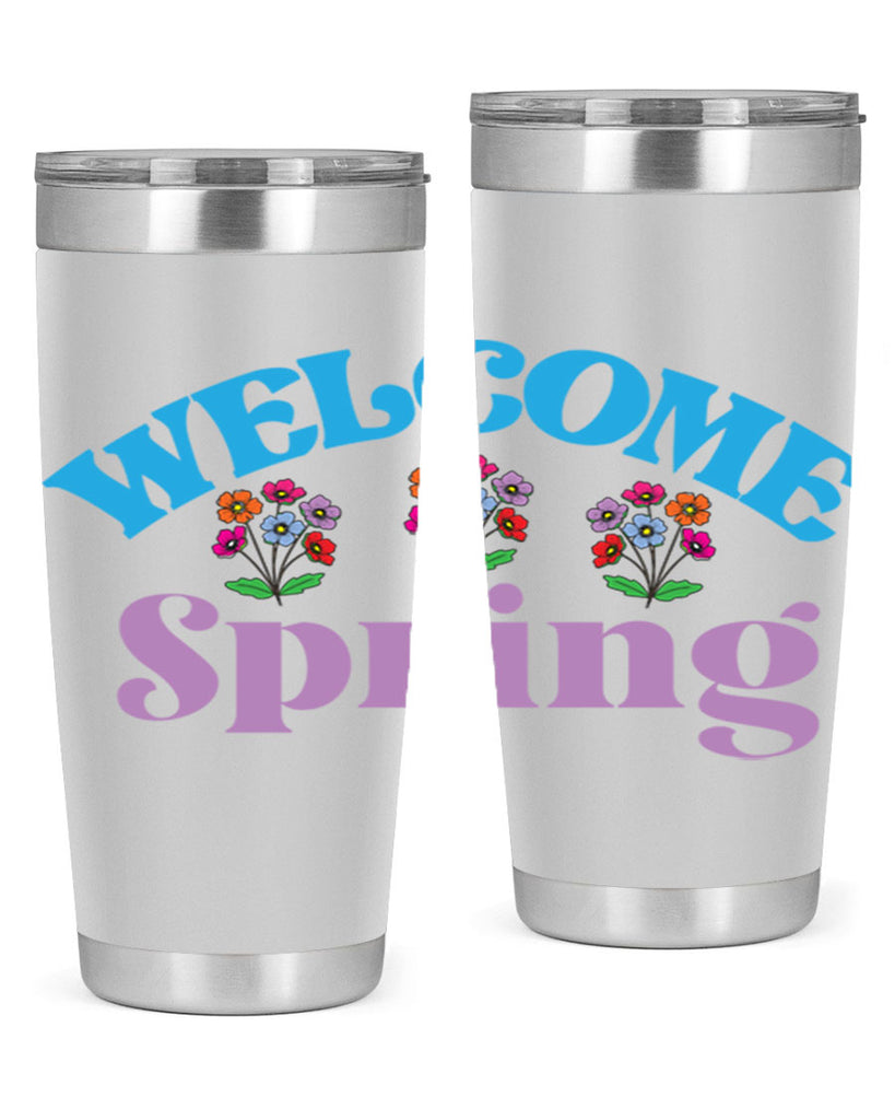 Welcome Spring  600#- spring- Tumbler