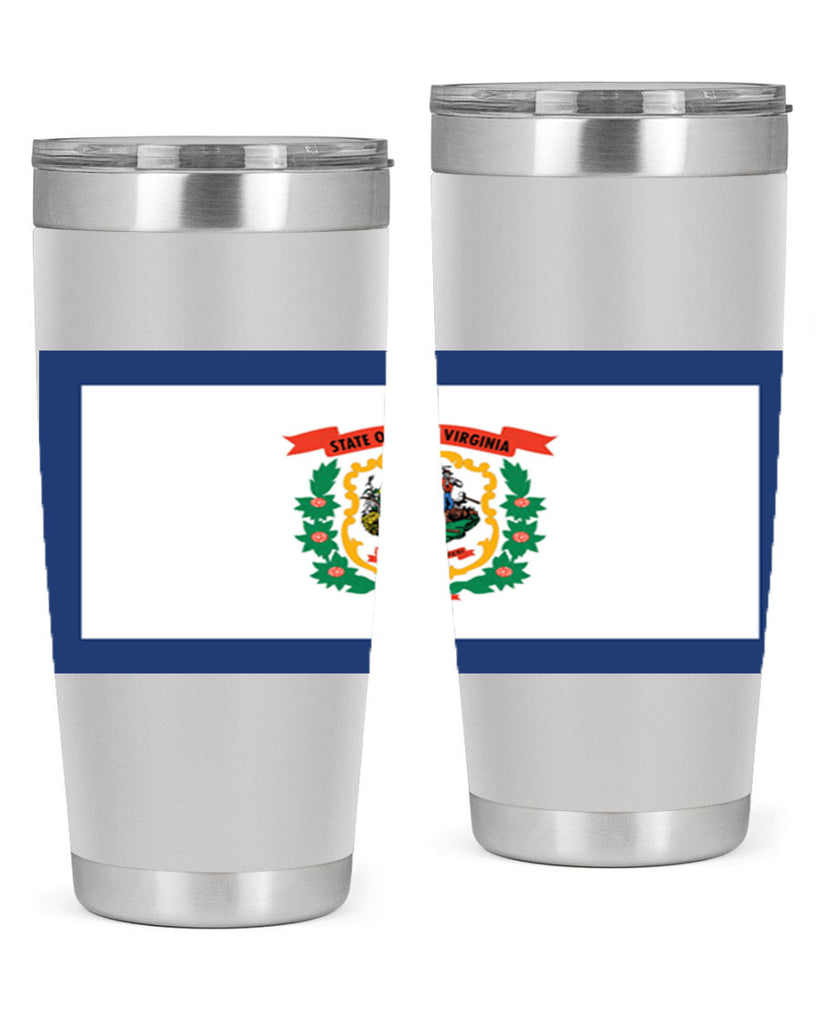 West Virginia 3#- stateflags- Tumbler
