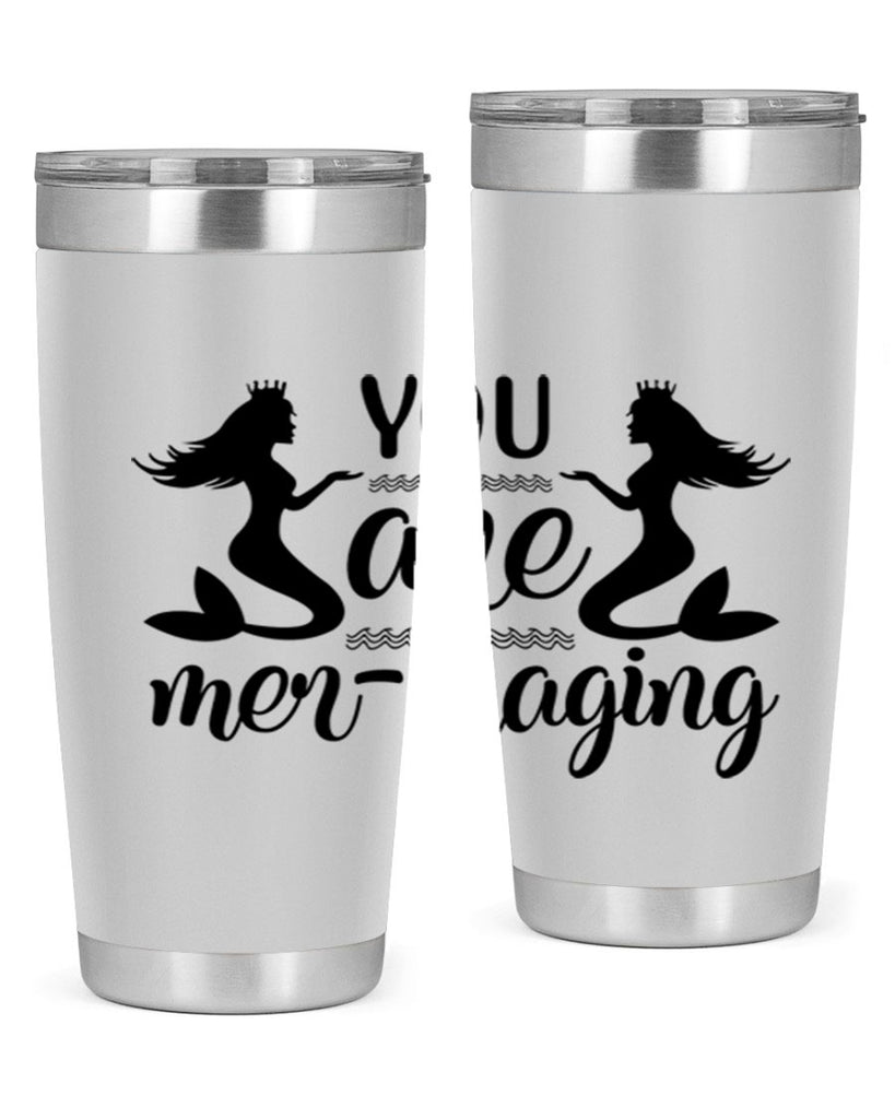 You are mermaging design 686#- mermaid- Tumbler