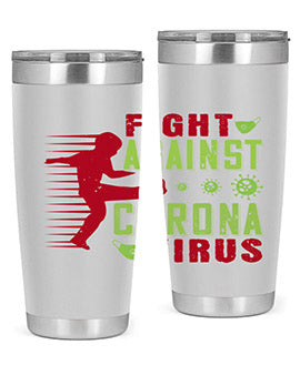 fight against corona virus Style 41#- corona virus- Tumbler