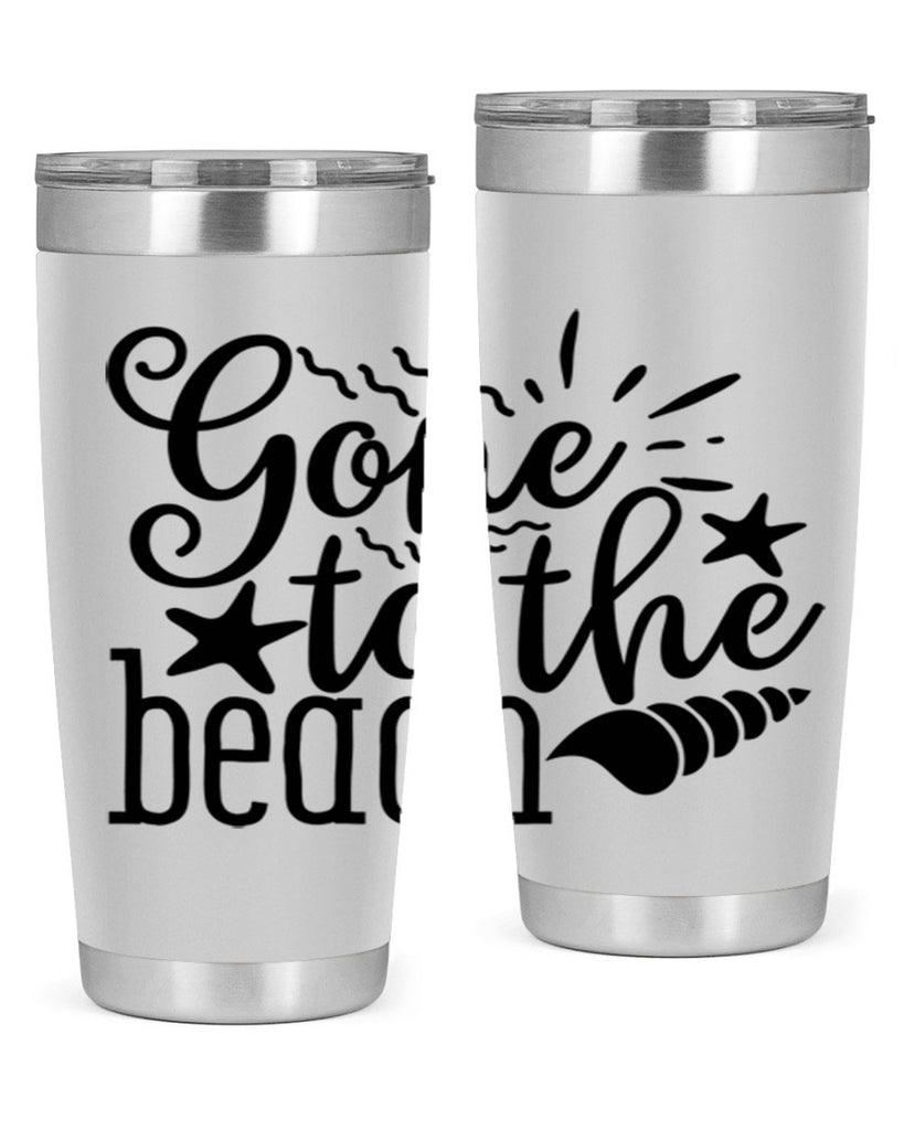 gone to the beach Style 100#- summer- Tumbler