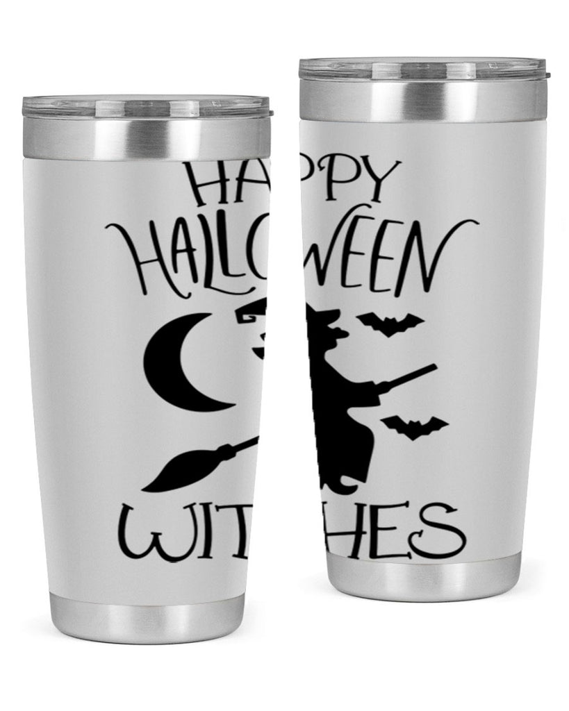 happy halloween witches 63#- halloween- Tumbler