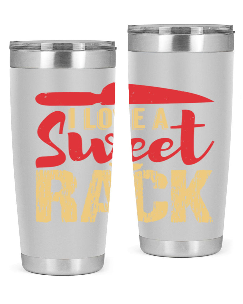 i love a sweet rack 40#- bbq- Tumbler