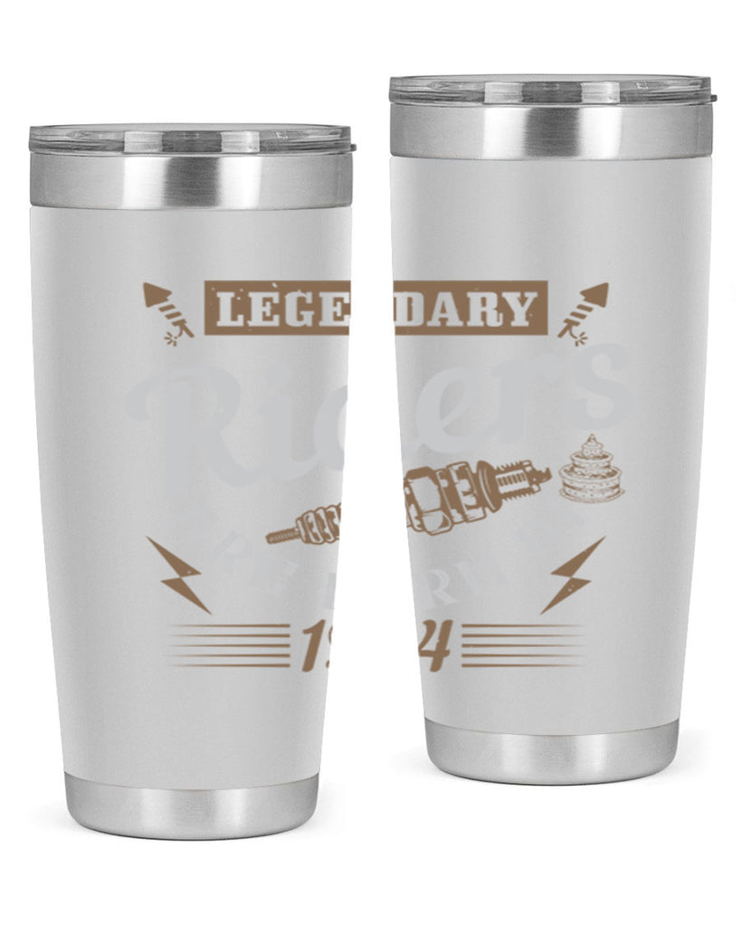 legendary riders are born in Style 60#- birthday- tumbler