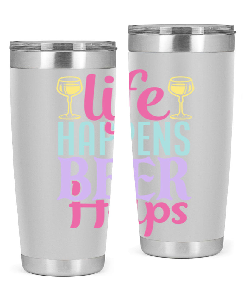 life happens beer helps 141#- beer- Tumbler