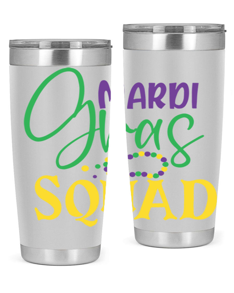 mardi gras squad 78#- mardi gras- Tumbler