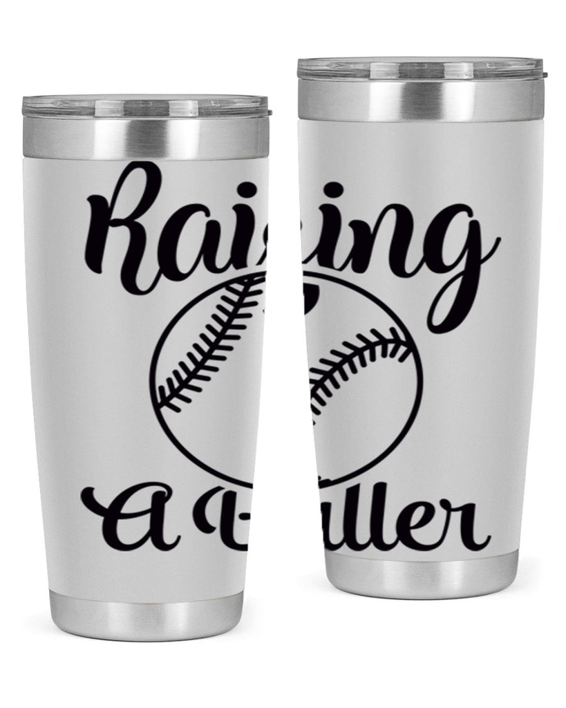raising a baller 2277#- softball- Tumbler