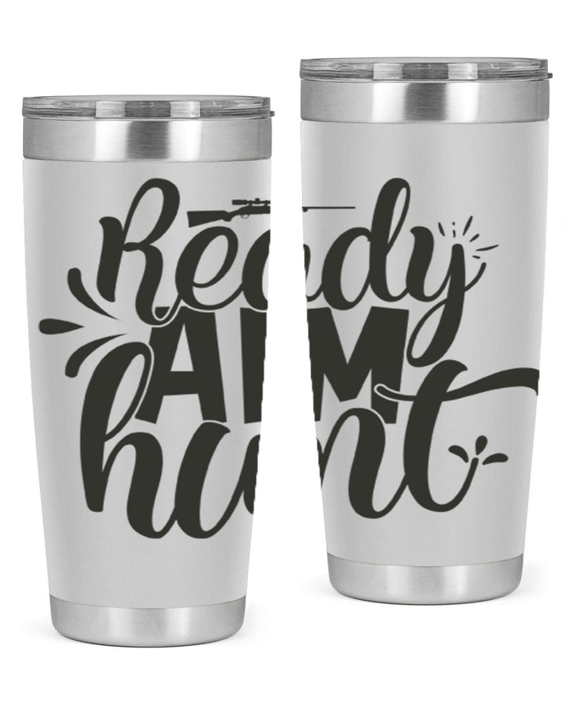 ready aim hunt 4#- hunting- Tumbler