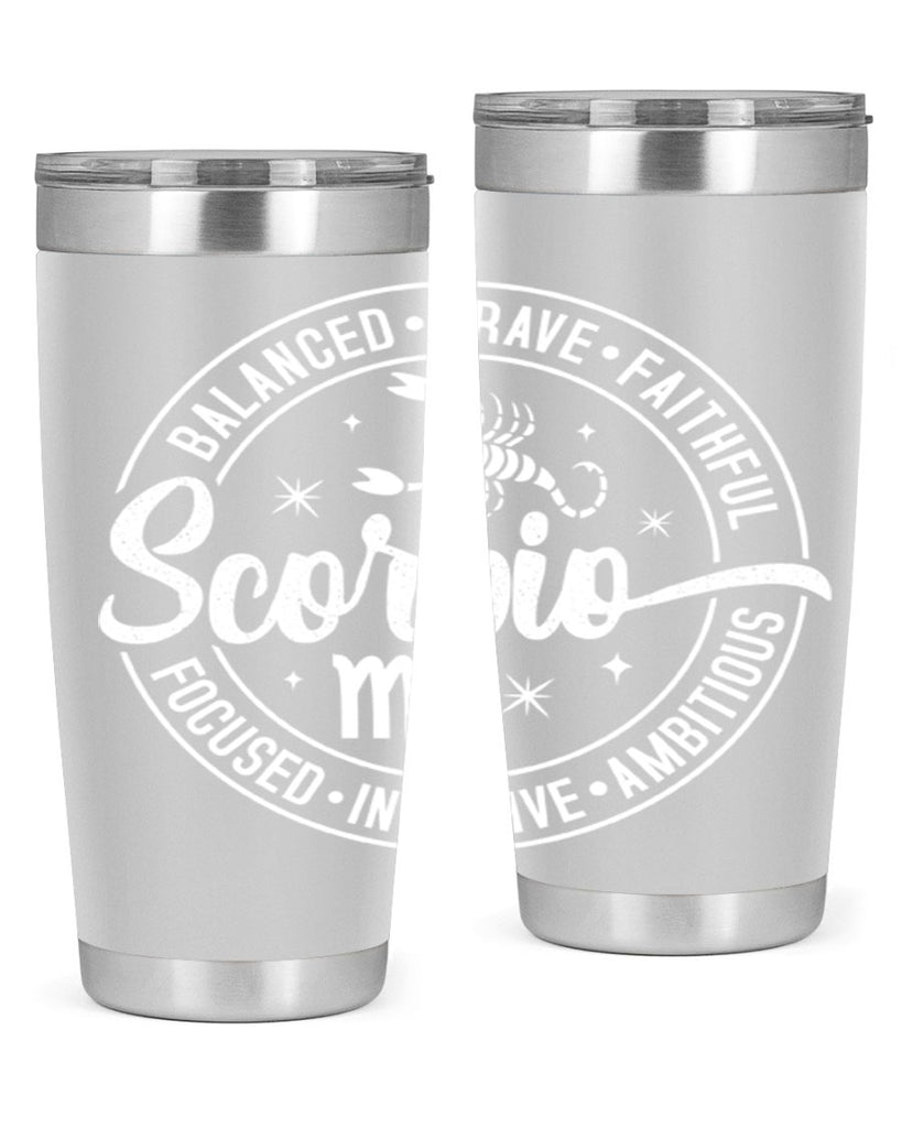 scorpio 439#- zodiac- Tumbler