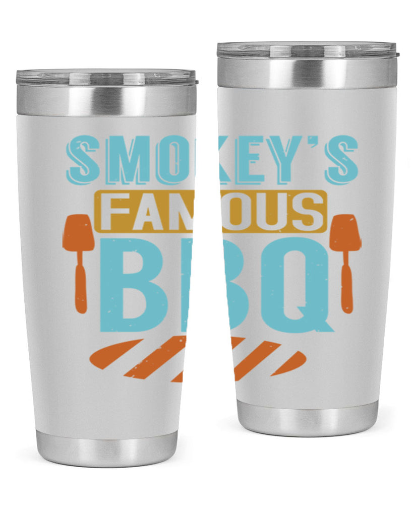 smokeys famous bbq 11#- bbq- Tumbler