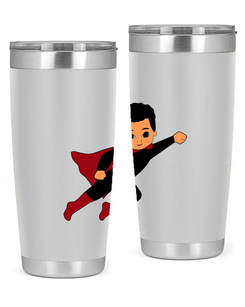super kid 9#- black men - boys- tumbler