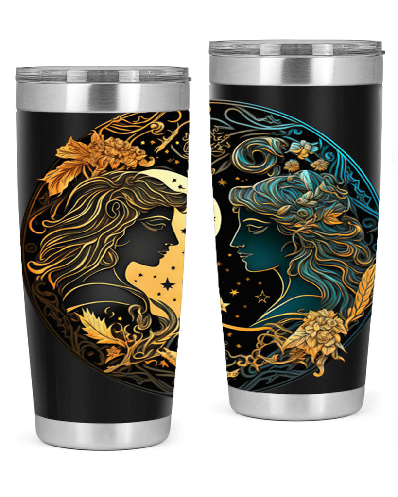 Gemini 216#- zodiac- Tumbler