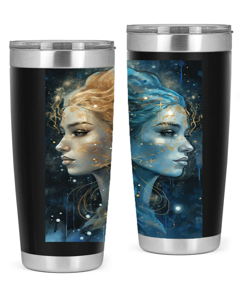 Gemini 56#- zodiac- Tumbler