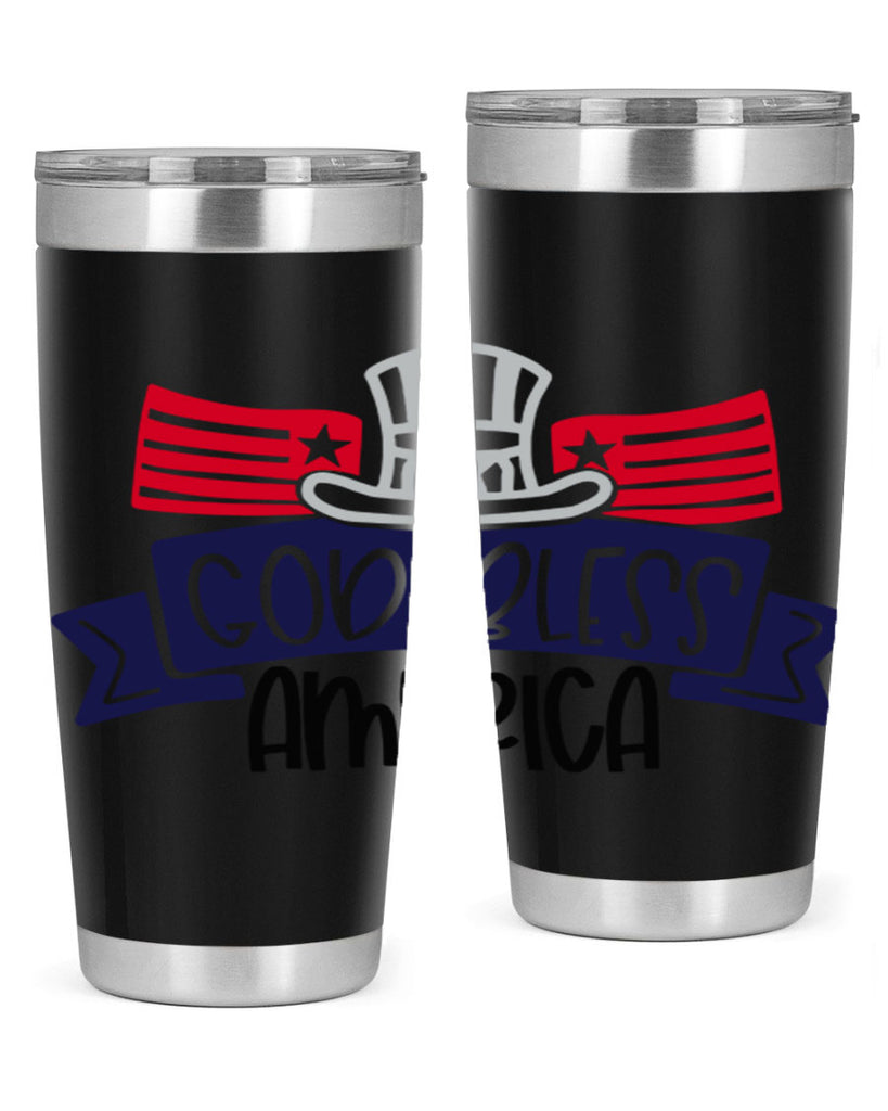 God Bless America Style 151#- Fourt Of July- Tumbler