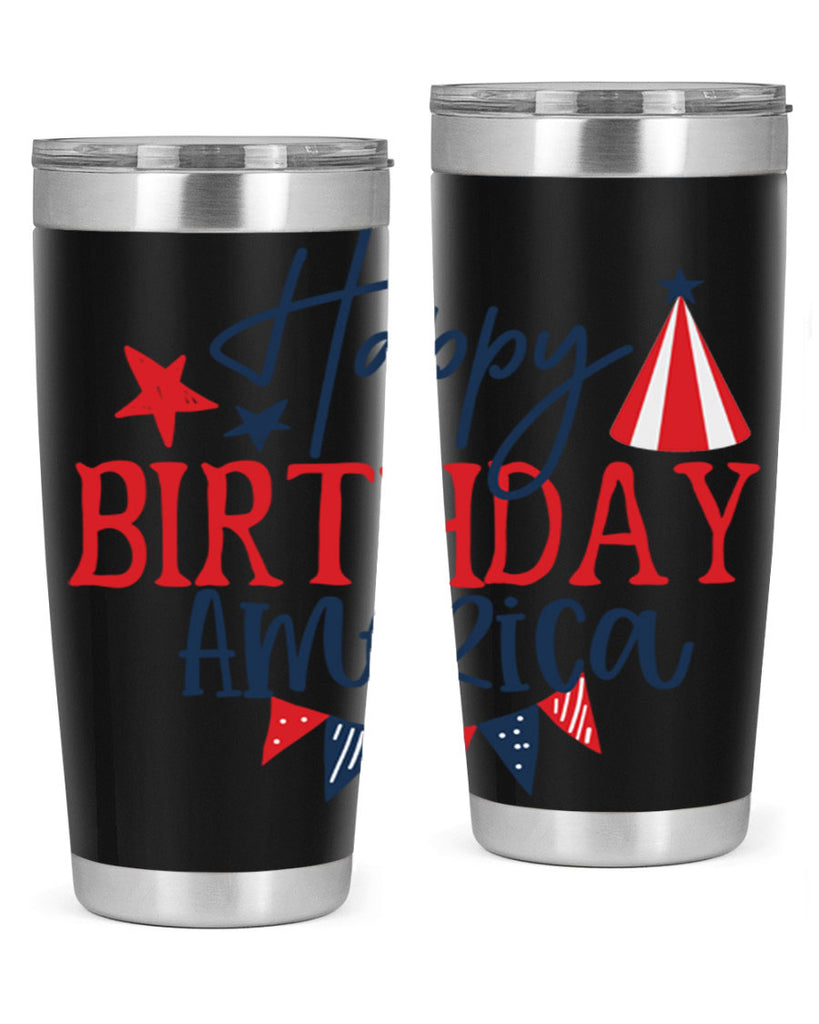 Happy Birthday america Style 30#- Fourt Of July- Tumbler