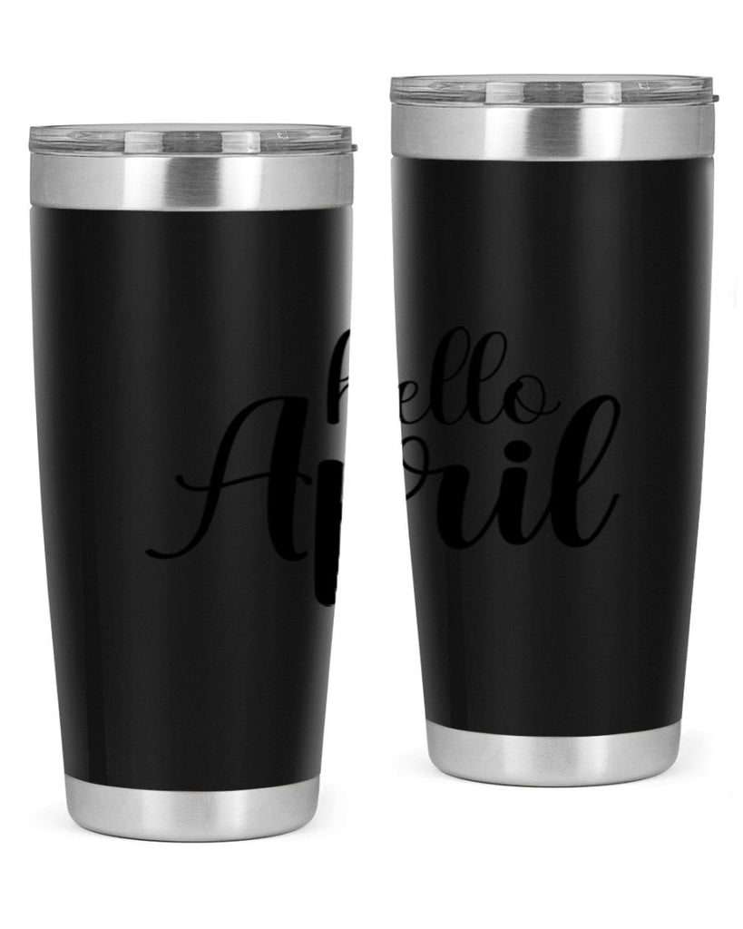 Hello april  219#- spring- Tumbler