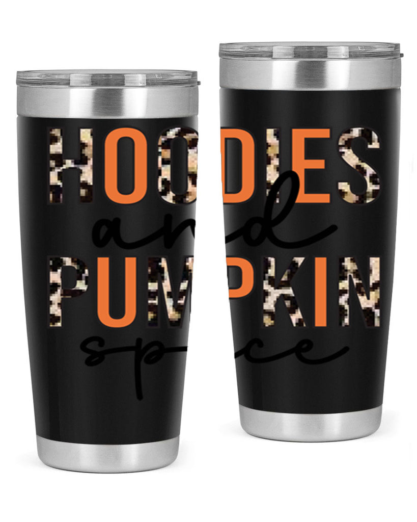 Hoodies and pumpkin spice 317#- fall- Tumbler