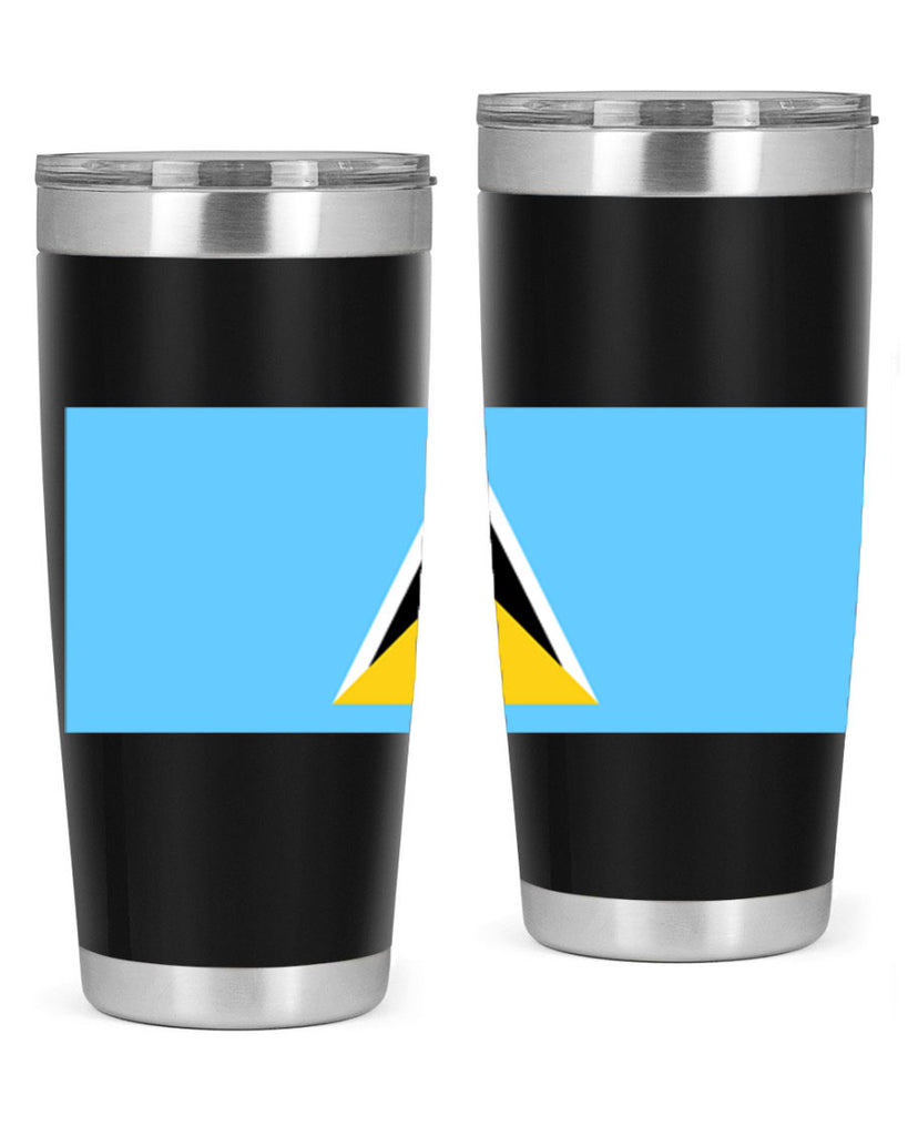 Saint Lucia 51#- world flags- Tumbler