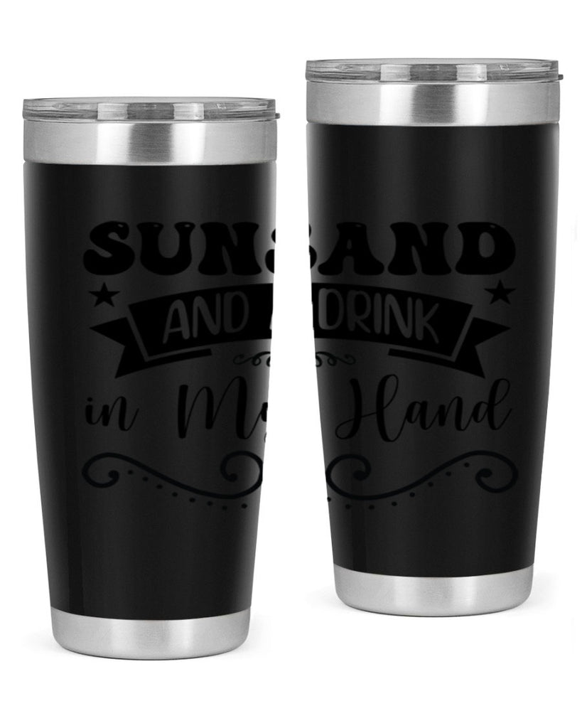 Sunsandandadrinkin 484#- zodiac- Tumbler