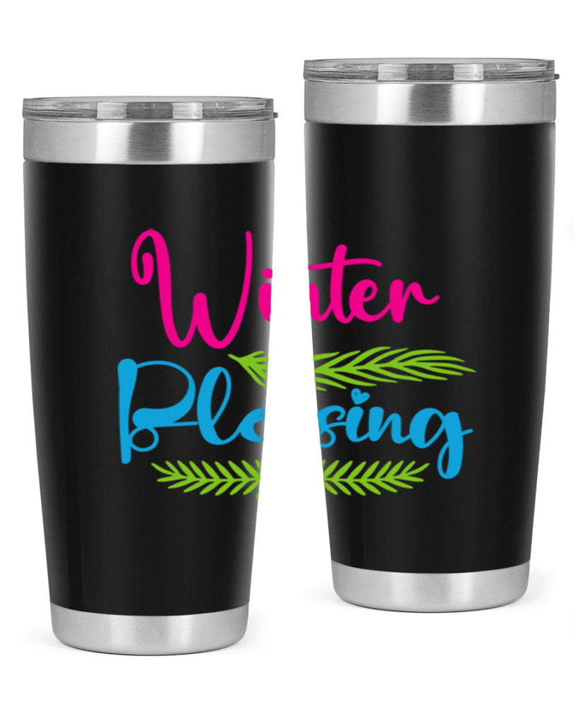Winter Blessing 486#- winter- Tumbler