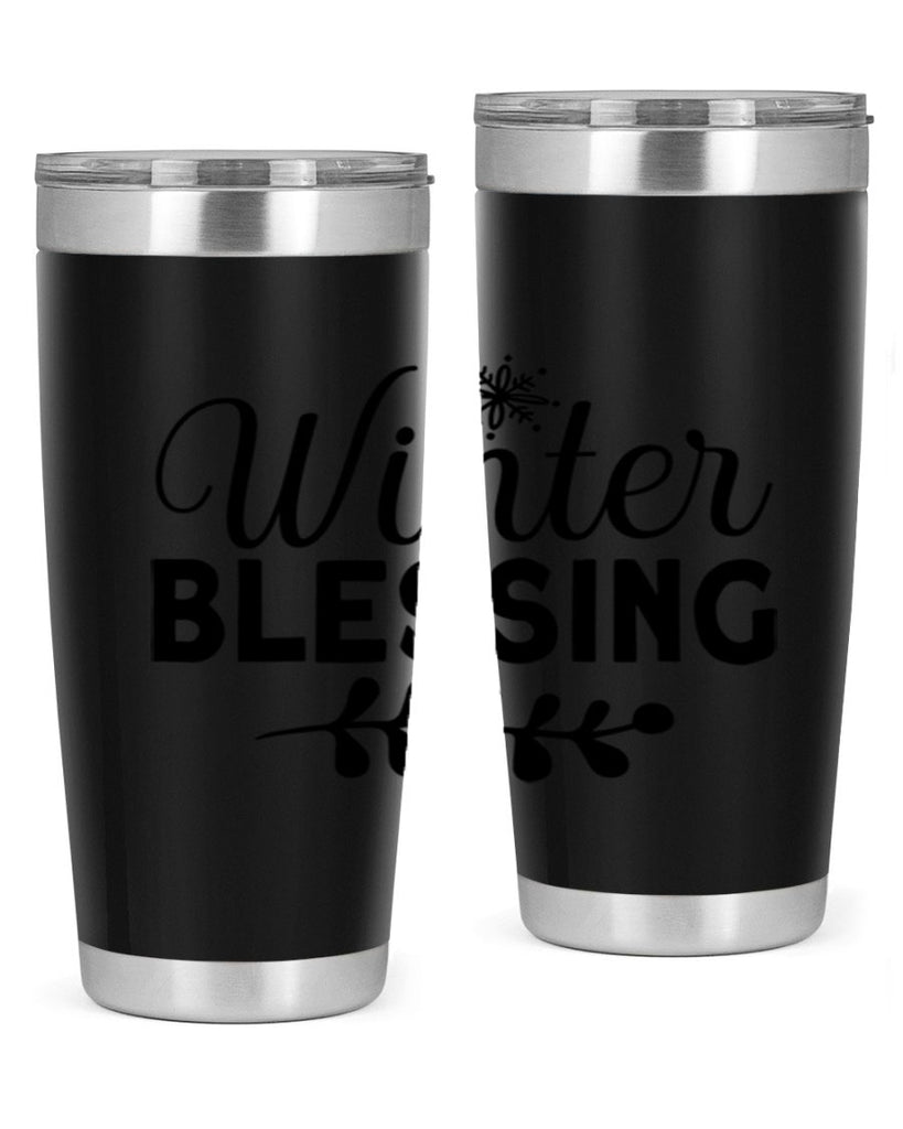Winter Blessing488#- winter- Tumbler