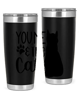 You Me The Cat Style 110#- cat- Tumbler