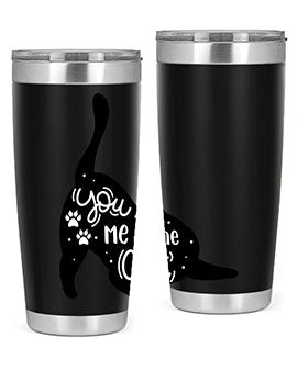 You Me The Cat Style 111#- cat- Tumbler