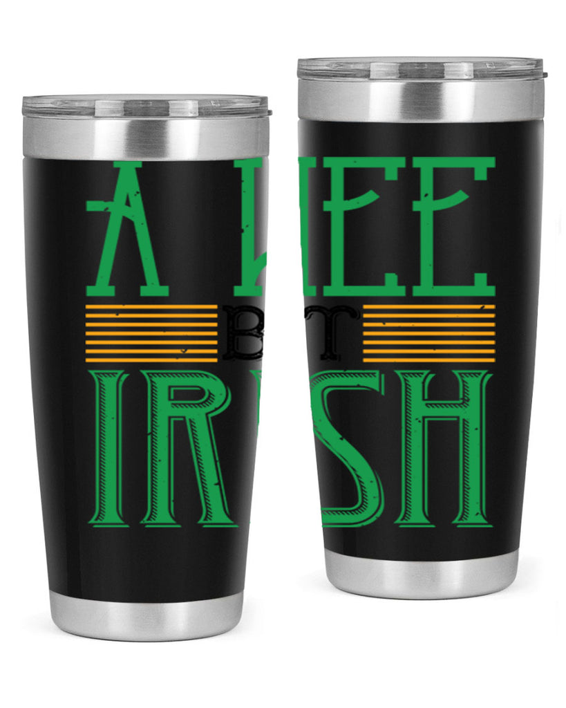 a wee bit irish Style 144#- St Patricks Day- Tumbler