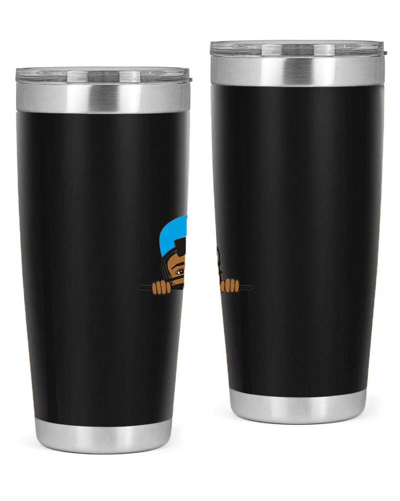 black boy 2#- black men - boys- tumbler