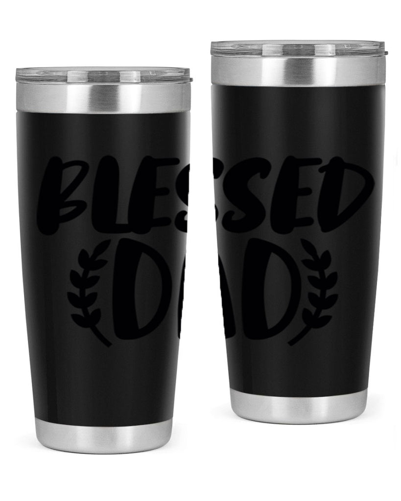 blessed dad 36#- dad- Tumbler