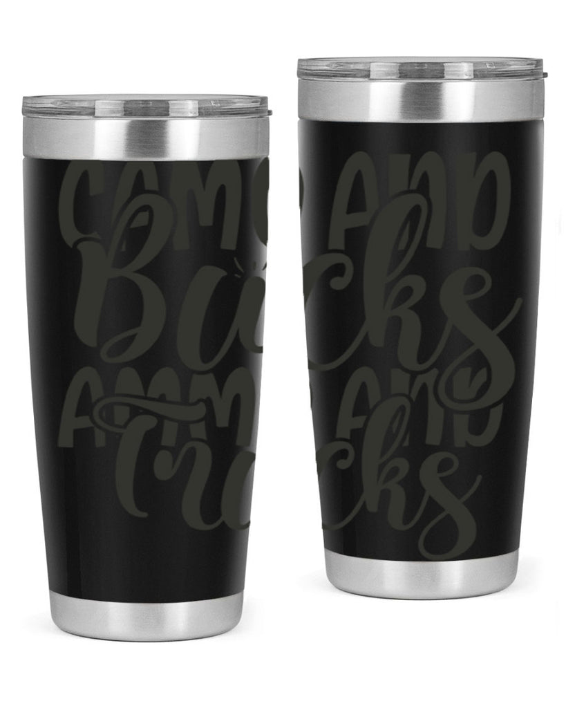 camo and bucks ammo and trucks 18#- hunting- Tumbler