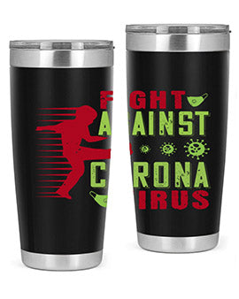 fight against corona virus Style 41#- corona virus- Tumbler