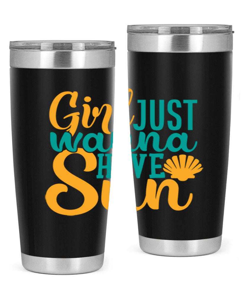 girls just wanna have sun Style 101#- summer- Tumbler