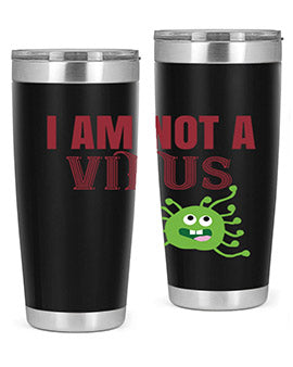 i am not a virus Style 36#- corona virus- Tumbler