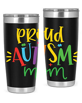 proud autism mom Style 35#- autism- Tumbler
